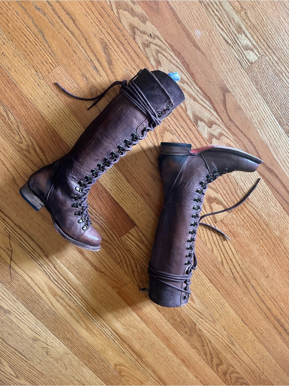 Freebird Brown Raphael laceup boot